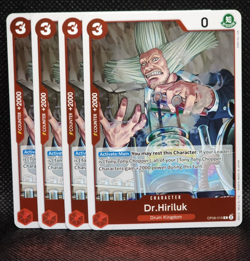 Dr. Hiriluk Playset - OP08-016 - Two Legends - One Piece TCG - Image 1