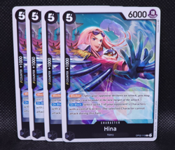 Hina - OP02-110 - R - Paramount War - One Piece Card Game X4 Playset NM - Image 1
