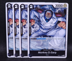 One Piece TCG: Monkey.D.Garp OP02-115 R x4 Playset NM Paramount War English - Image 1