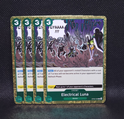Electrical Luna OP08-036 R X4 Playset One Piece TCG Two Legends X4 English - Image 1