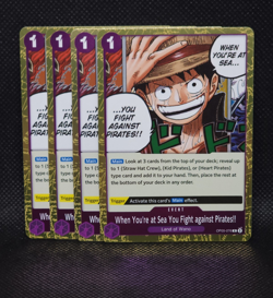 When You're At Sea You Fight Against Pirates OP05-076 Playset - One Piece TCG - Image 1