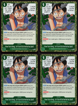 I Know You're Strong... Playset - OP13-040 x4 - Carrying On His Will - One Piece - Image 1