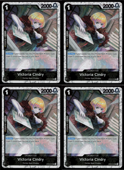 Victoria Cindry OP06-091 Jolly Roger Foil x4 Playset One Piece Tcg - Image 1