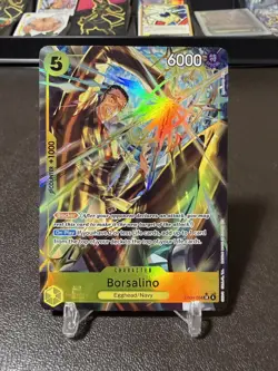 OP15 Borsalino (Alt Art) EB04-058 SR OP15 KAMI’S ISLAND ENGLISH ALTERNATE - Image 1