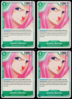 Jewelry Bonney ST02-007 Playset x4 One Piece Tcg - Image 1
