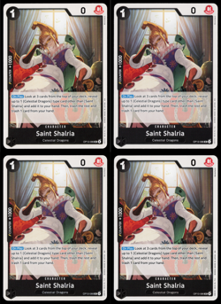 Saint Shalria Playset - OP13-086 x4 - Carrying on His Will - One Piece TCG - Image 1