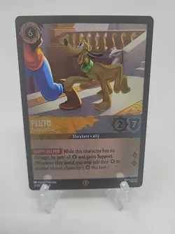 Pluto Tried And True Disney Lorcana Gen Con 2025 Exclusive Promo 27/P2 Cold Foil - Image 3