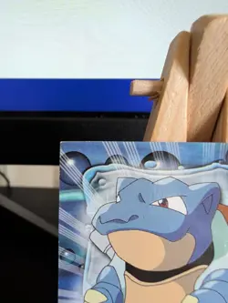 Blastoise #9 Topps 1999 Pokemon Trading Card Game - LP - Blue Logo - Non Holo - Image 2