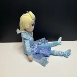 NWT Ty Sparkle Disney Frozen Elsa Plush Doll 15” Stuffed Toy Plush Frozen - Image 4