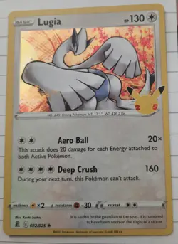 Lugia Holo/Shiny - 022/025 Celebrations 25th MINT - Pokemon Card TCG - Image 1