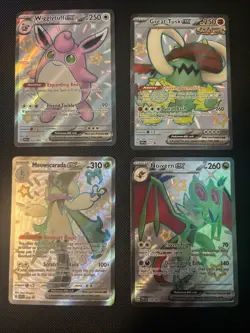 Cheap Pokemon Card Lot, Ex Lot, Four Card, Ex Haul, Rare cards, Wiggly Tuff - Image 1