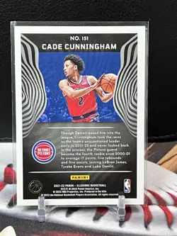 2021-22 Panini Illusions - Rookies Cade Cunningham #151 (RC) - Image 2