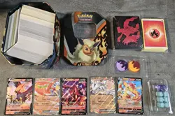 375+ Pokemon Bulk Lot | NO DUPLICATES | Everything In Photos 20 Holos SWSH + SV - Image 1
