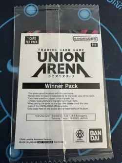 Union Arena Solo Leveling Sung Jinwoo Winner UEPR/SLG-1-019 Sealed - Image 2