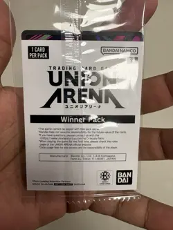 Union Arena Solo Leveling Sung Jinwoo Winner Foil Alt Art UEPR/SLG-1-019 Sealed - Image 2
