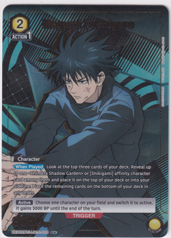Megumi Fushiguro U UEX02BT/JJK-2-005 Union Arena Jujutsu Kaisen TCG - Image 1