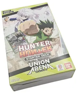 Bandai TCG Union Arena: Hunter X Hunter Factory Sealed Starter Deck Box 50 Cards - Image 2