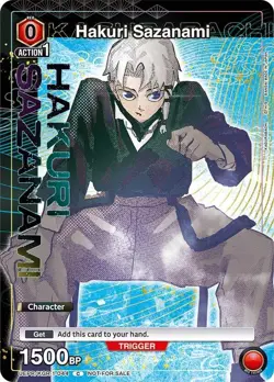 Hakuri Sazanami Promo - UEPR /KGR-1-044 NM - Union Arena - Image 1