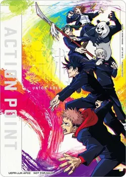 Jujutsu Kaisen Action Point Foil - UEPR /JJK-AP02 NM - Union Arena - Image 1