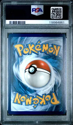 2017 POKEMON XY BLACK STAR PROMO #XY185 FULL ART/VOLCANION PSA 9 - Image 2