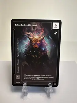 Wonders of the First 2025 -PAPER RARE- Feline Energyof Dreams 169/401 TCG - Image 1