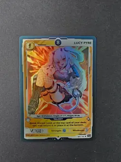 Lucy Pyre 8 Holo 1st Edition Rising Stars Card GamerSupps VCard 085/190 - Image 3