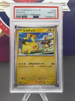 Pikachu - 120/SV-P 120/SV-P Sv-P Promotional Cards Regular (Japanese) PSA 10 - Image 1