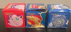 LOT OF 3 BK 1999 POKEMON 23K GOLD PLATED CARDS W COA -CHARIZARD/ POLIWHIRL/JPUFF - Image 3