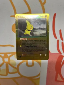 Pichu Reverse Holo 20/100 EX Sandstorm Pokemon Card Pokemon TCG - Image 1