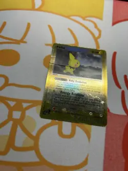 Pichu Reverse Holo 20/100 EX Sandstorm Pokemon Card Pokemon TCG - Image 3