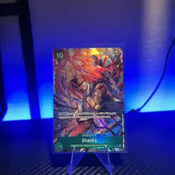 One Piece Card Game Shanks OP13-028 - ALT ART CARRYING ON HIS WILL- - Image 1