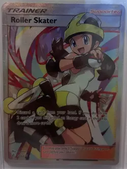 Pokemon Roller Skater 235/236 Sm-Cosmic Eclipse Ultra Rare Holo Full Art Card - Image 1