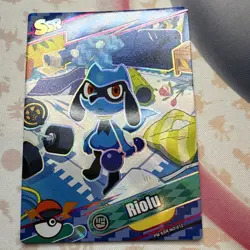 Pokemon SSR Riolu Master Ball Holo Card Lot Standard Collectible - Image 1