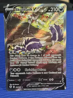 Skuntank V 181/195 Pokemon Silver Tempest Rare Ultra NearMint/Mint Card - Image 1