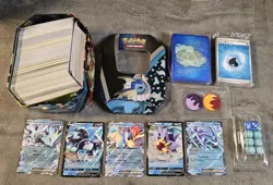 375+ Pokemon Bulk Lot | NO DUPLICATES | Everything In Photos 20 Holos SWSH + SV - Image 1