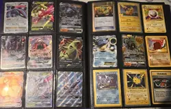 Pokemon Binder Big Card Lot promo cards Secret Rares Full Arts Vintage Holos 23k - Image 1