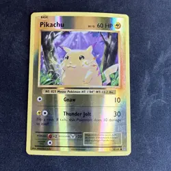 Pikachu 35/108 Evolutions Reverse Holo Pokemon Card - Image 1