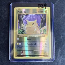 Pikachu 35/108 Evolutions Reverse Holo Pokemon Card - Image 3