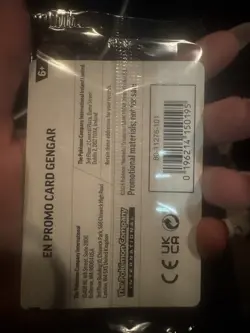 Gengar Perfect Order Gamestop Stamped Promo Card Sealed Pokemon TCG - Image 2