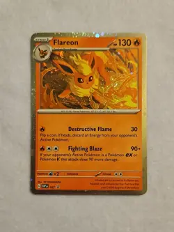 Flareon - 167 (Cosmos Holo) 167 Sv: Scarlet & Violet Promo Cards Holo - Image 1