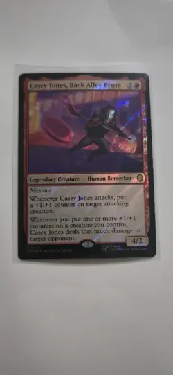 Casey Jones, Back Alley Brute Commander Surge Foil - Image 1
