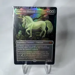 Emiel the Blessed (Borderless) Double Masters 2022 Foil - Image 1