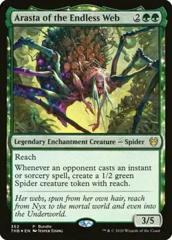 MTG - THB - Arasta of the Endless Web (Bundle) Near Mint Foil #352 - Image 1