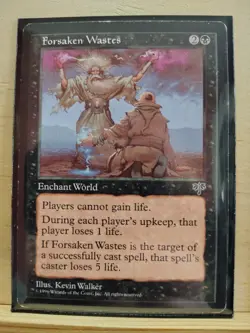 1x Forsaken Wastes - MP - Mirage - MTG Magic Moderately Played - Image 1