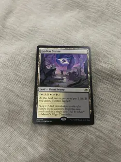 Godless Shrine Edge of Eternities Regular MTG NM Magic the Gathering - Image 1