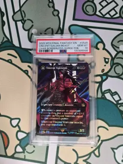 PSA 10 Vincent Valentine (Surge Foil) 2025 MTG Final Fantasy - Image 1
