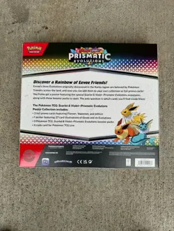 POKEMON TCG PRISMATIC EVOLUTION POSTER COLLECTION NEW FACTORY SEALED 1 BOX - Image 4