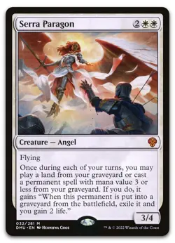 Serra Paragon #32 (NM) Dominaria United DMU Magic MTG - Image 1