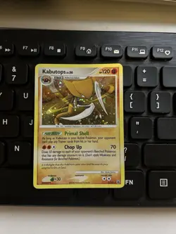 Pokemon TCG Kabutops 6/100 DP Majestic Dawn Holo Rare 120 HP Chop Up - Image 1