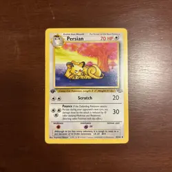 Pokemon TCG Persian Jungle 42/64 Regular 1st Edition Uncommon - Image 1